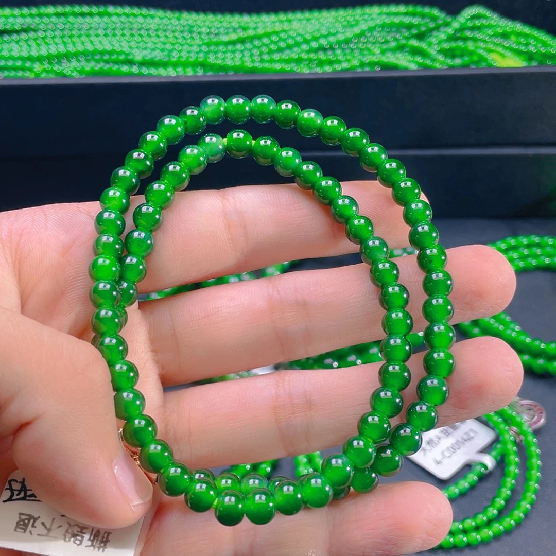 翡翠未镶嵌颈饰