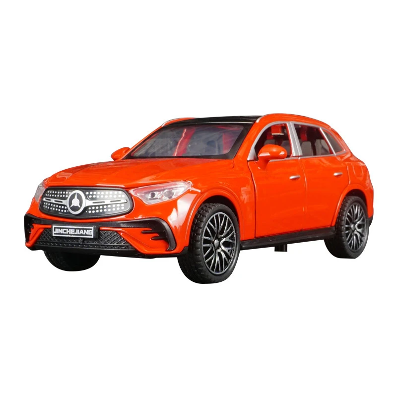 金车将JCJ-32022仿真GLC400合金越野车模型声光六