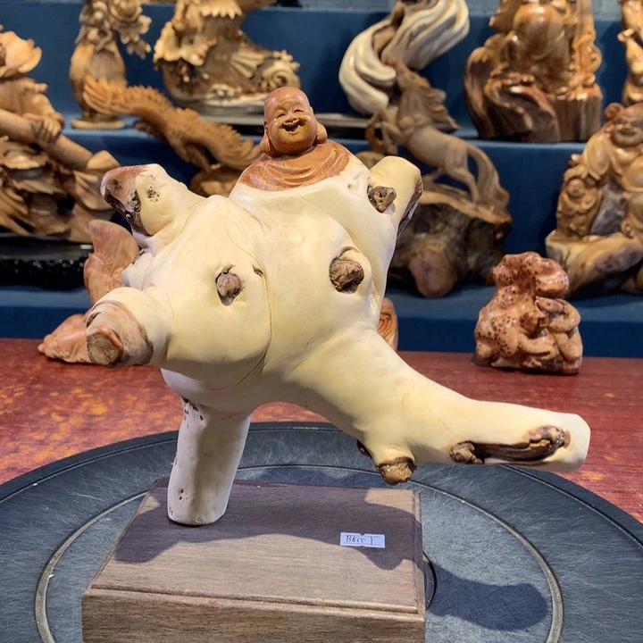 柏木（崖柏）根雕摆件
