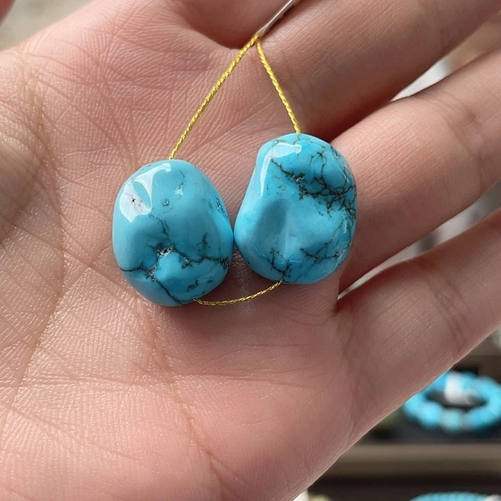 未镶嵌绿松石珠宝奇石