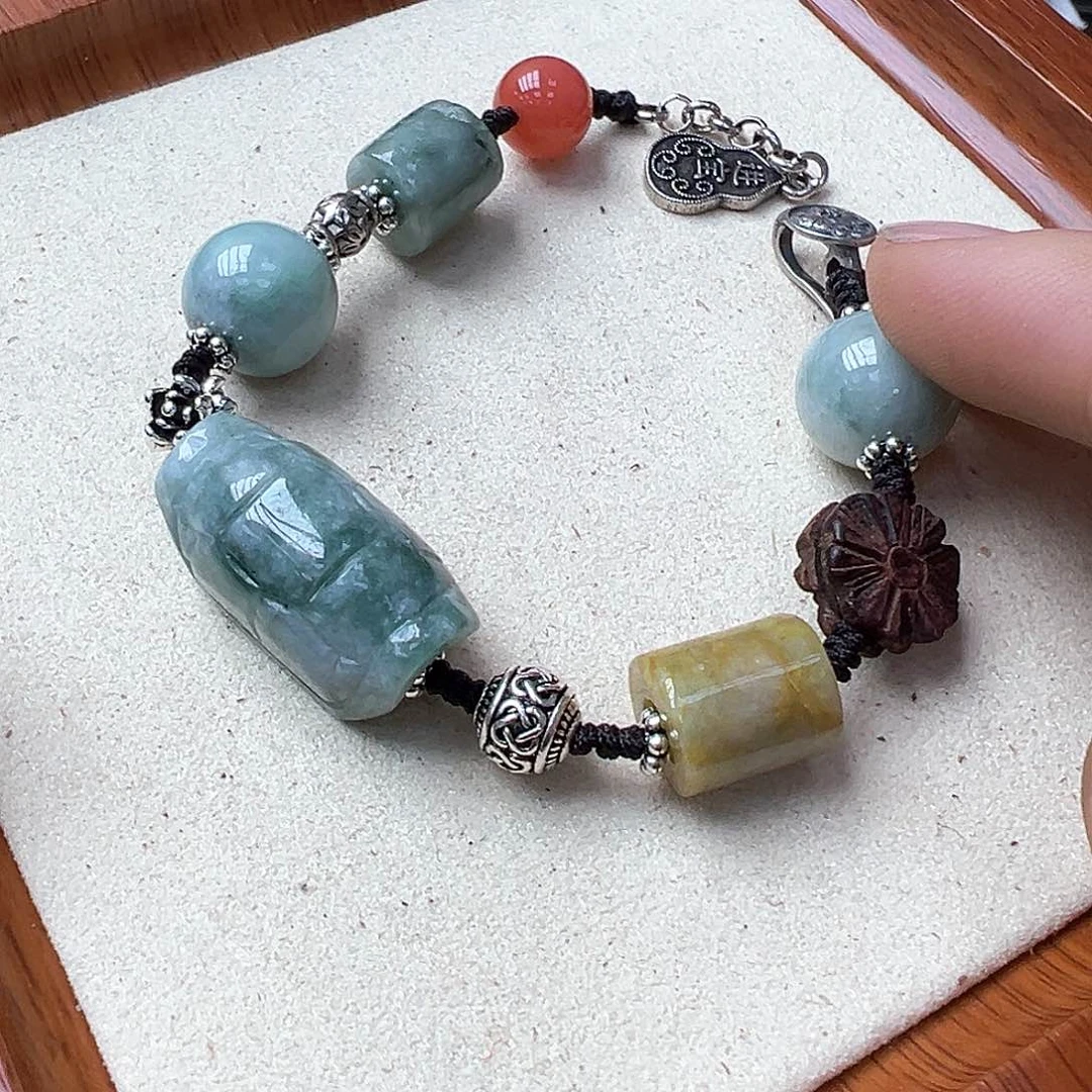 翡翠戒指未镶嵌炸