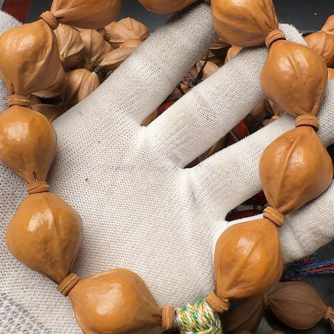 橄榄核把件水晶核