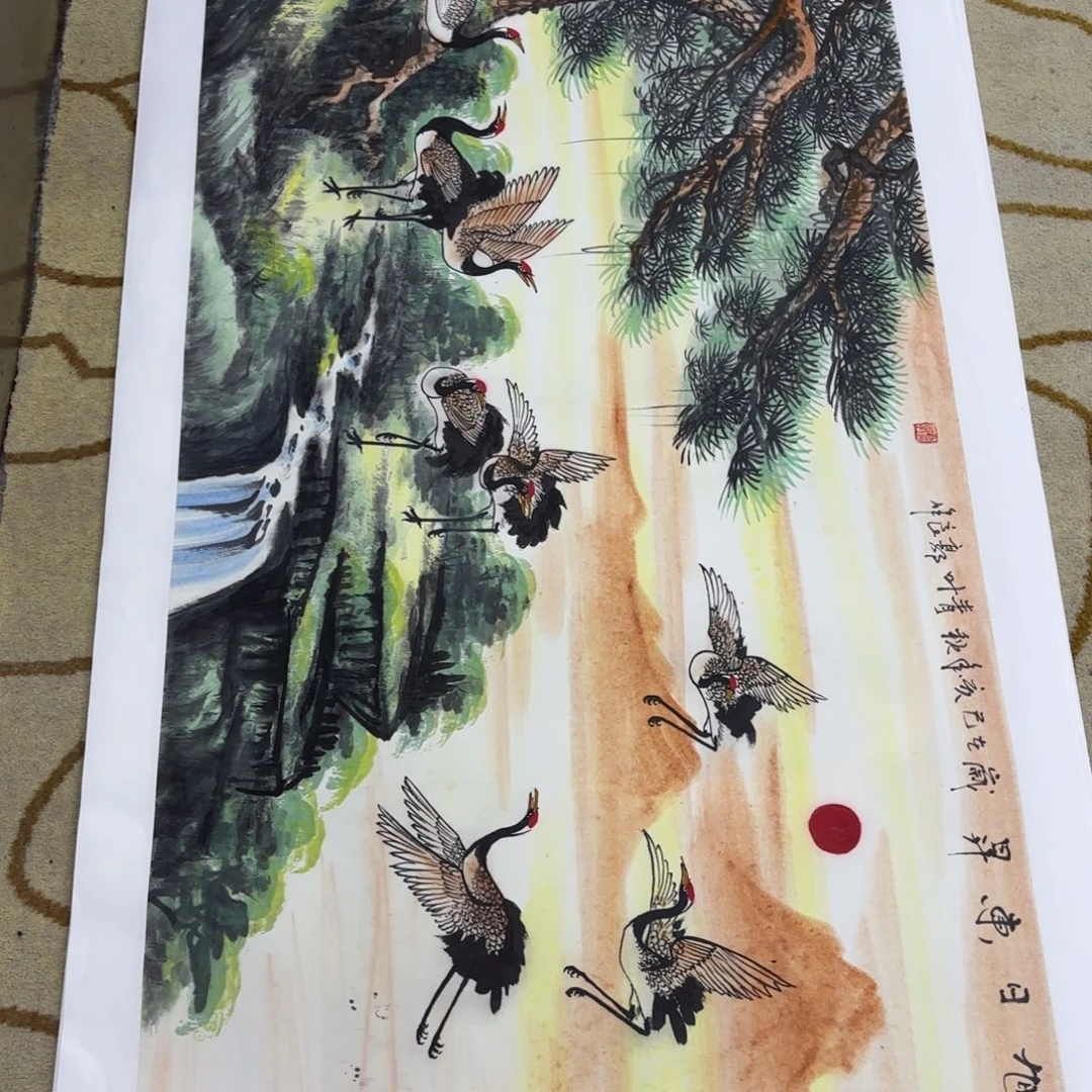国画国画老师作品刘