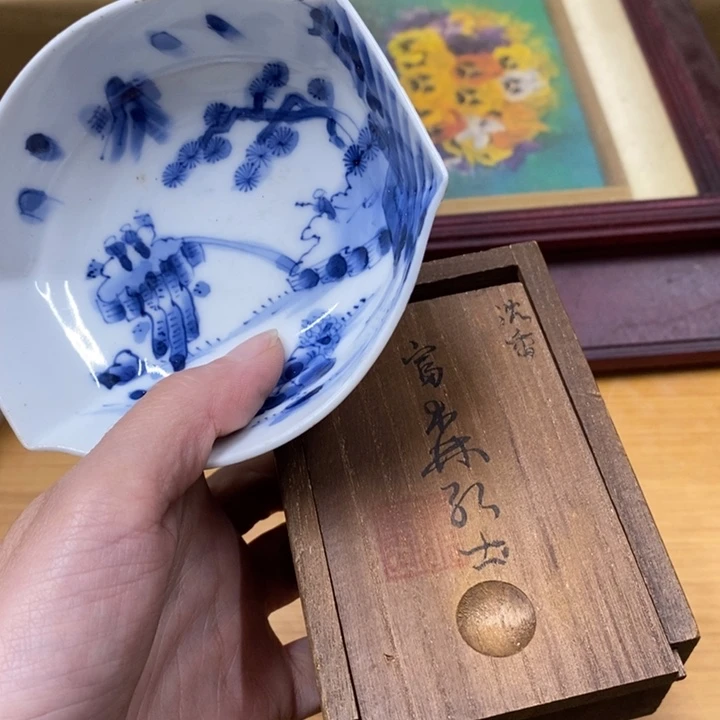 瓷片中古工艺品一件