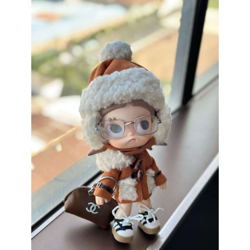 zsiga可动人偶1/8向往之处bjd玩偶娃衣嘎子姐衣服冬装外套穿搭