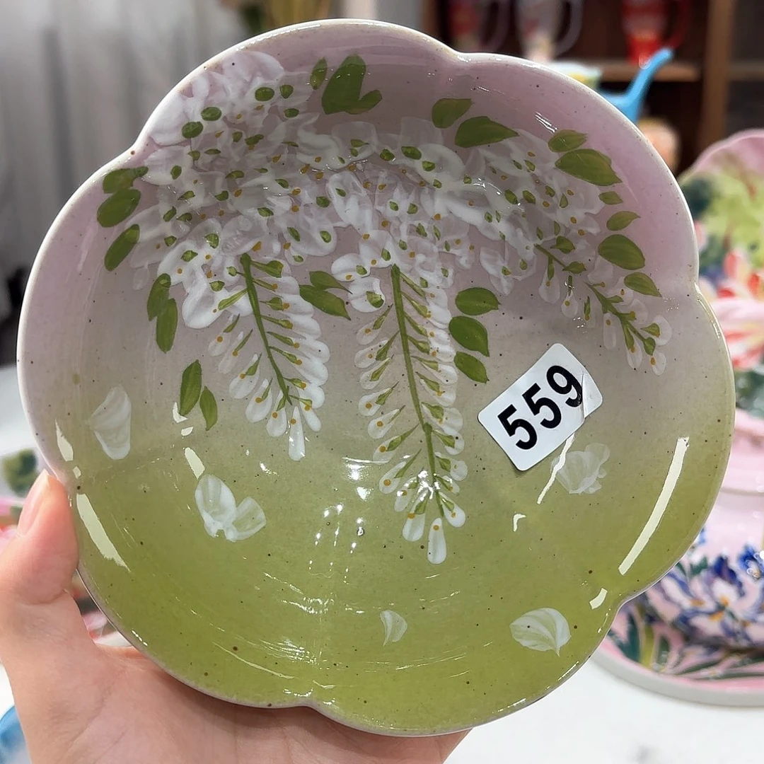 景德镇手绘高温釉下彩陶瓷茶具