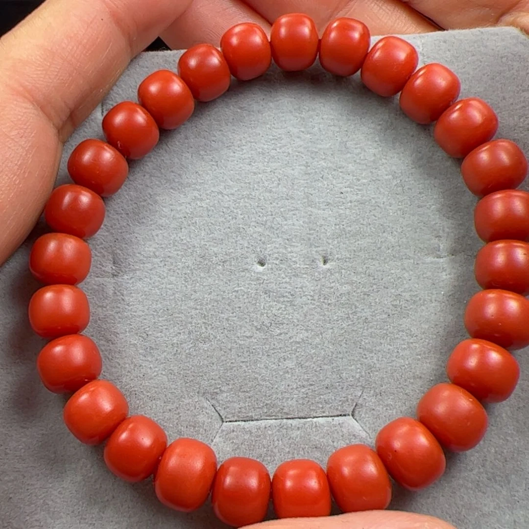 南红玛瑙珠子未镶嵌