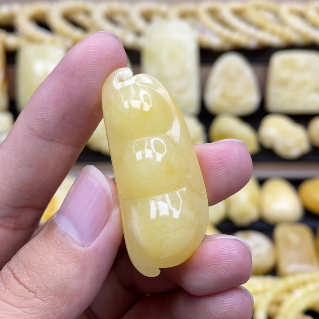 琥珀未镶嵌裸石琥珀蜜蜡