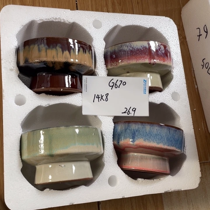 粗陶多肉花盆微瑕670