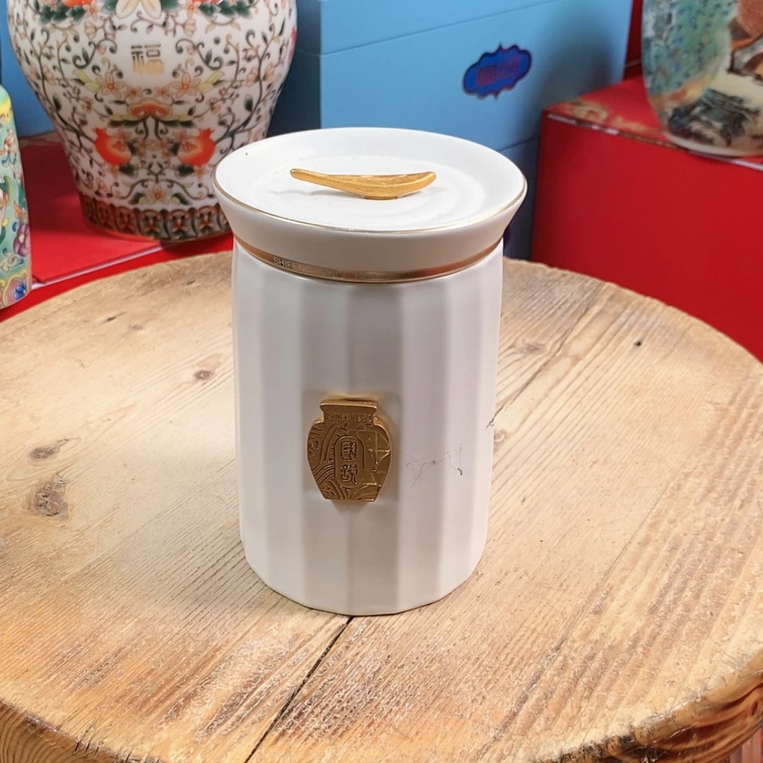 【闪购商品】瓷片陶瓷茶叶罐密封罐