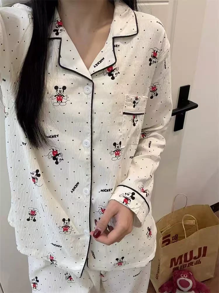 那简家2025早秋韩系ootd超柔软亲肤云朵棉家居服
