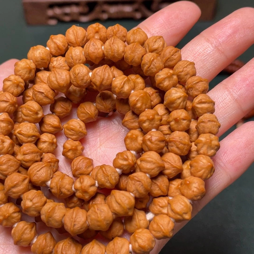 柏香籽/百香籽吊坠白芽横打长串