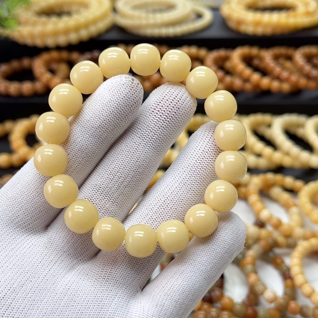 手串菩提根/象牙果卡13珑珠 精工 10年