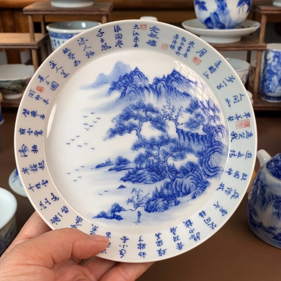 景德镇陶瓷手工手绘