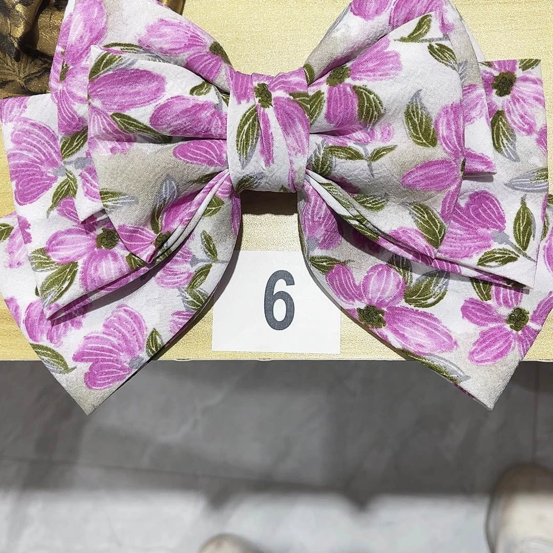 皮质铁合金蝴蝶结发夹