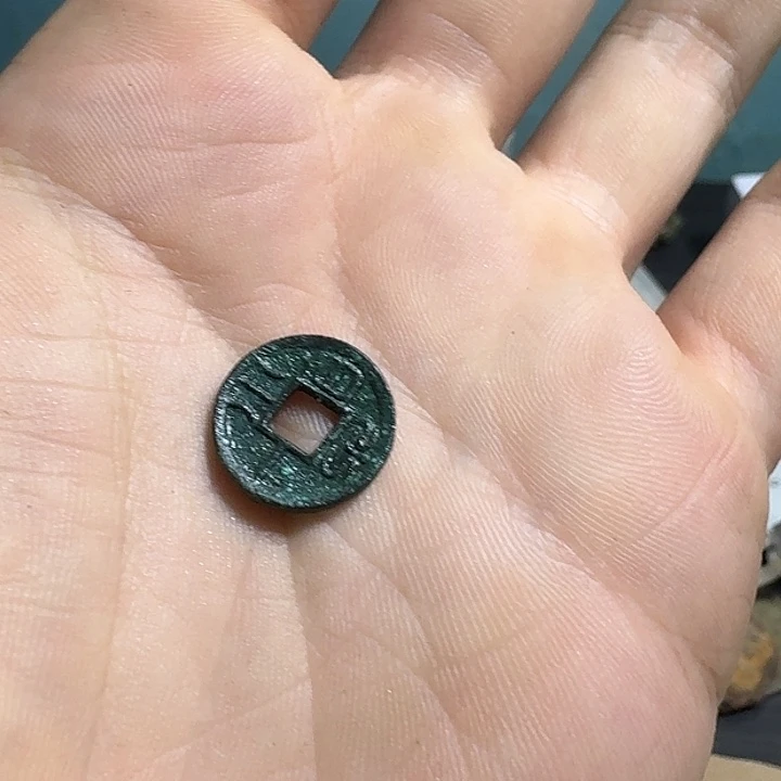 铜钱仿古铜材质偏爱