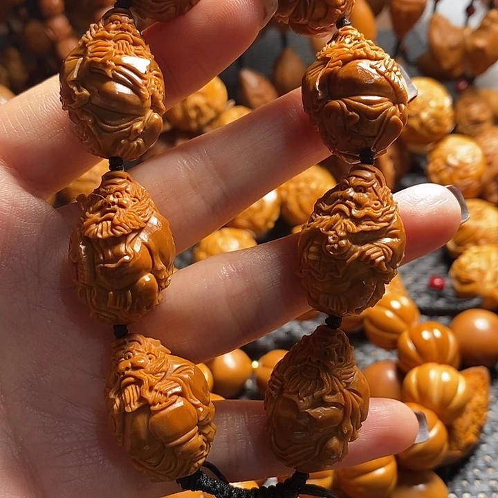 吊坠橄榄核精品钟馗