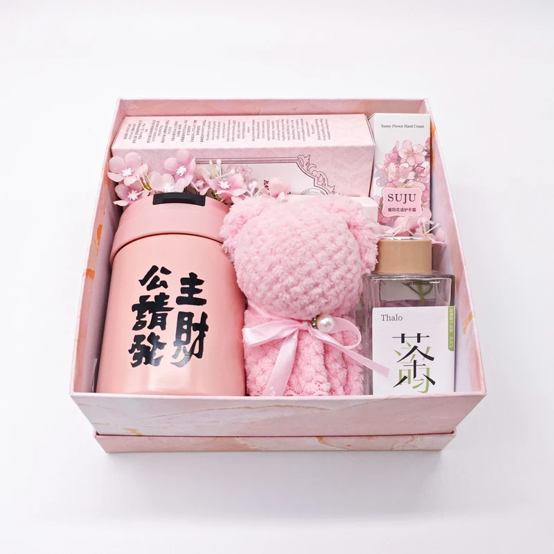 实用结婚伴手礼适合送伴娘宾客礼小众粉色系礼盒适合送朋友生日礼