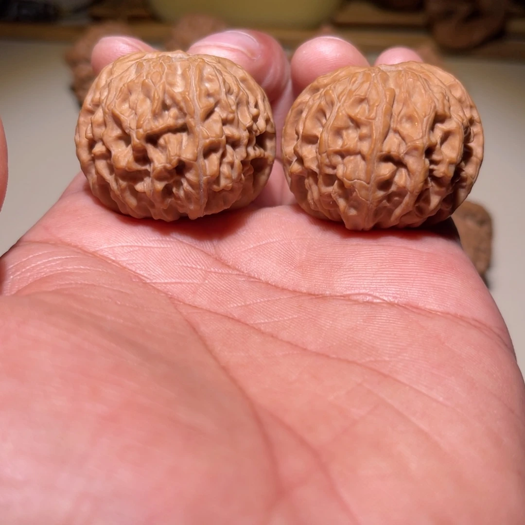 文玩核桃把件39龙眼