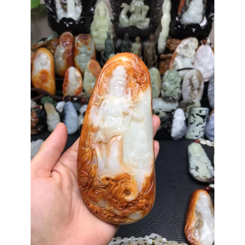 观音摆件，实物霸气