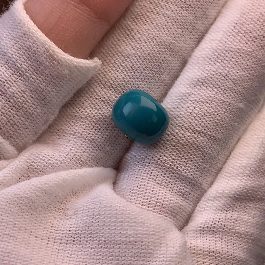 绿松石未镶嵌配饰柯10*8