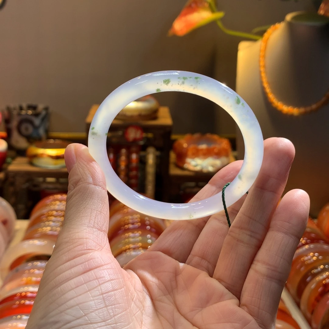 玛瑙/玉髓未镶嵌手镯36号