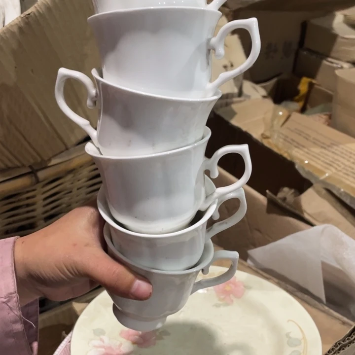 瓷片盘子碗都好便宜6个微瑕