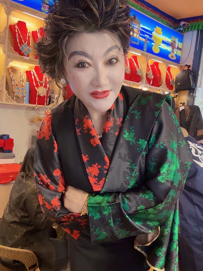 碎花红色绿色衬衫（拍一发二）