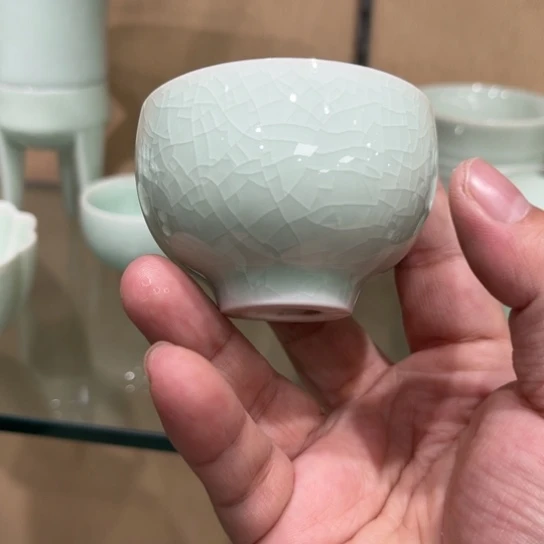 瓷片陶瓷茶具汝瓷茶具