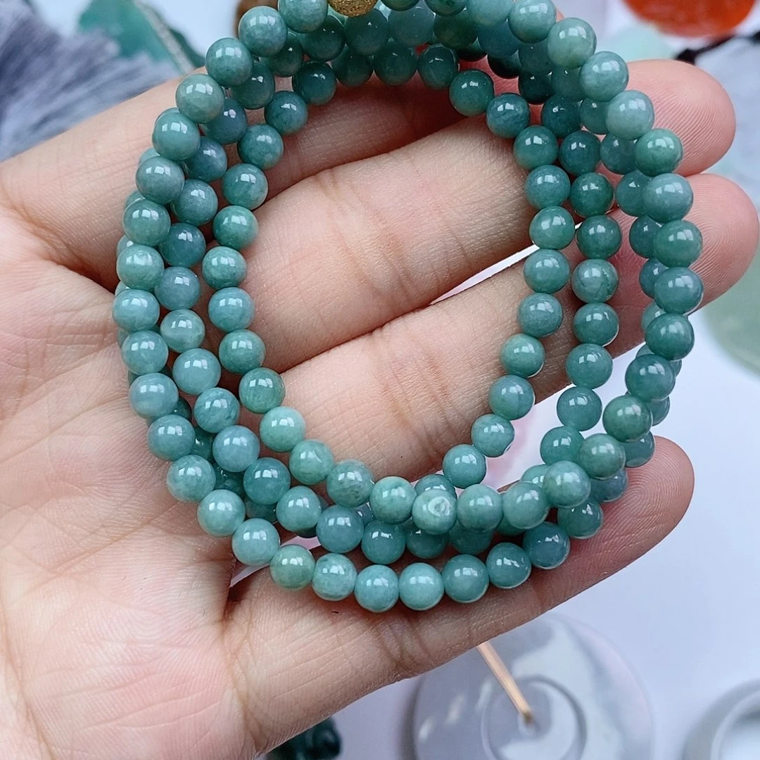 翡翠颈饰未镶嵌纯天然