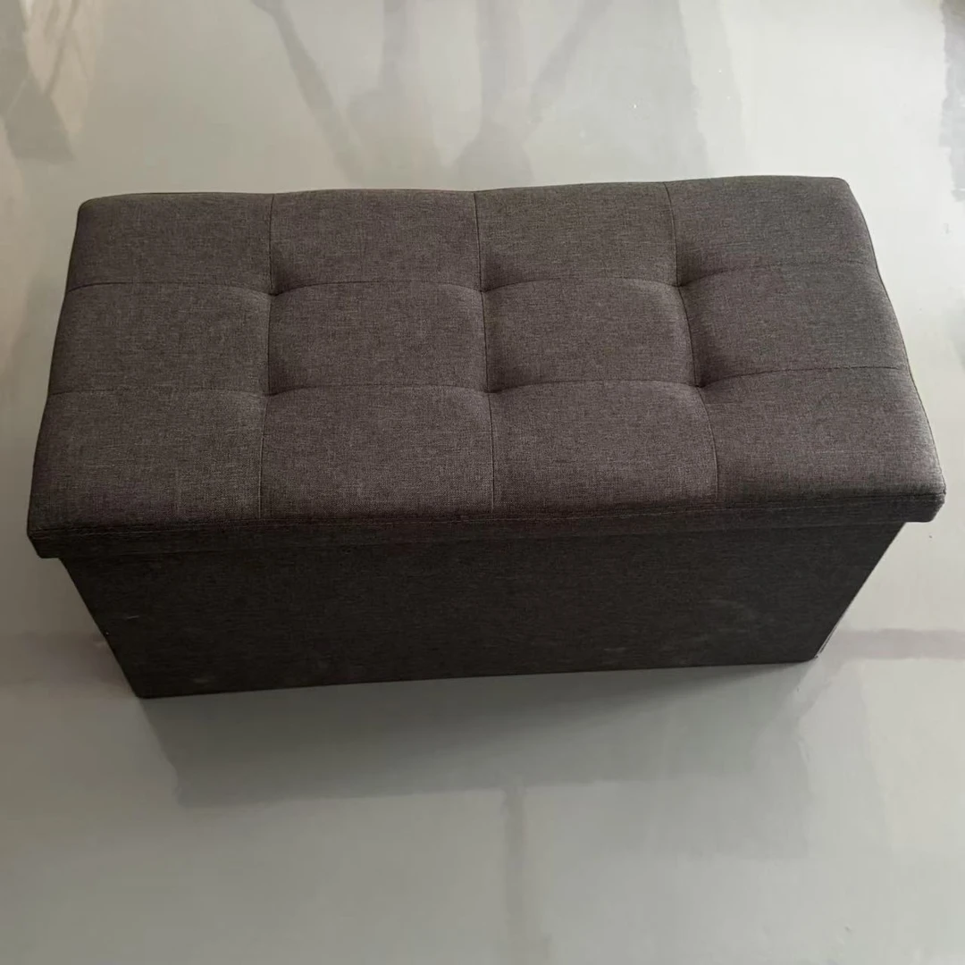 多功能日式多功能家用收纳凳储物箱110*38cm混色