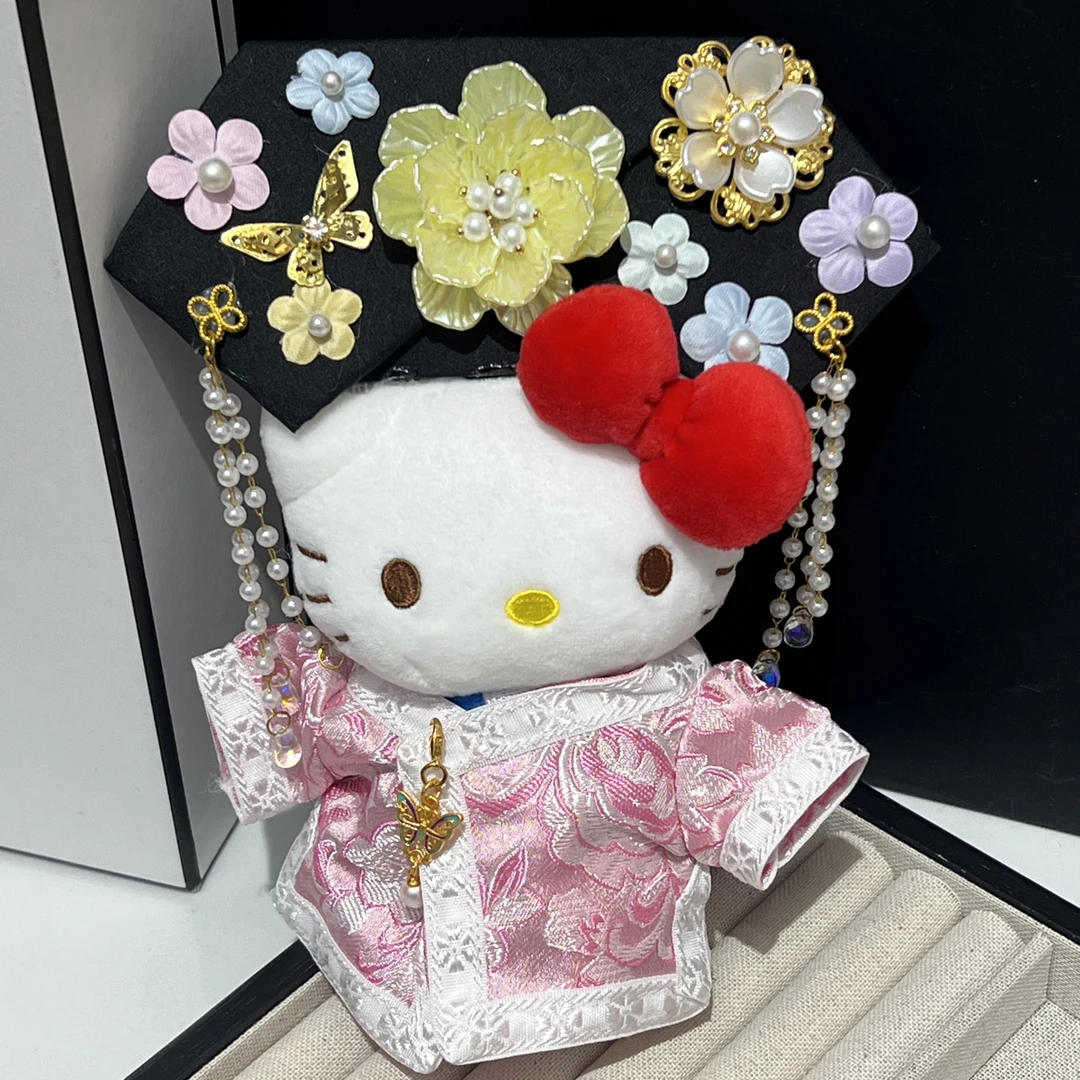 粉色格格发箍款kt