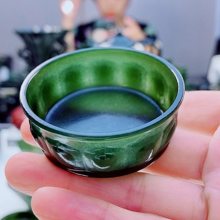 未镶嵌和田玉（青玉）把件微瑕