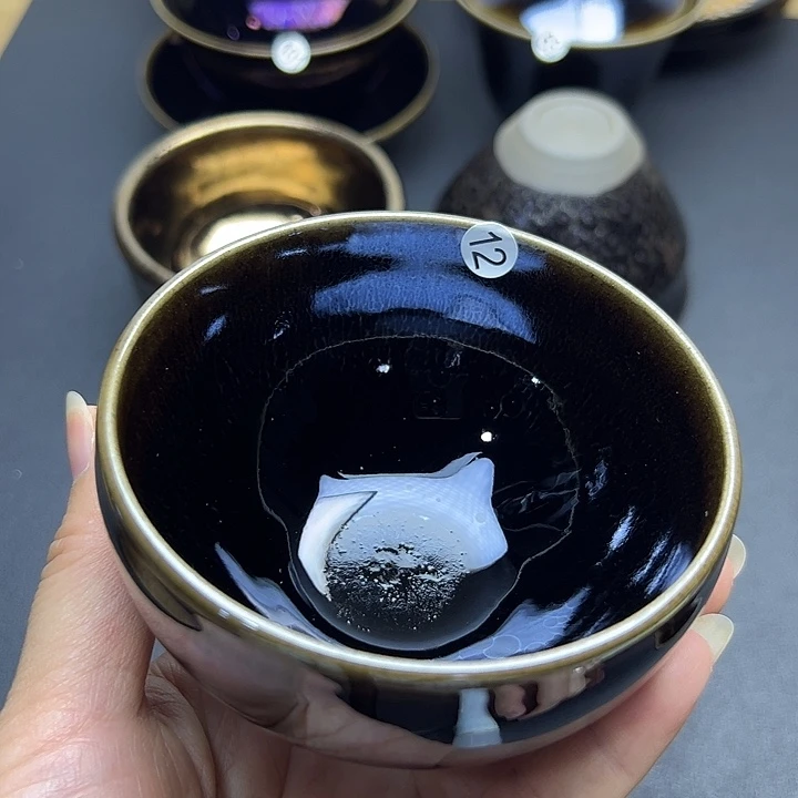 茶盏建窑建盏主人杯