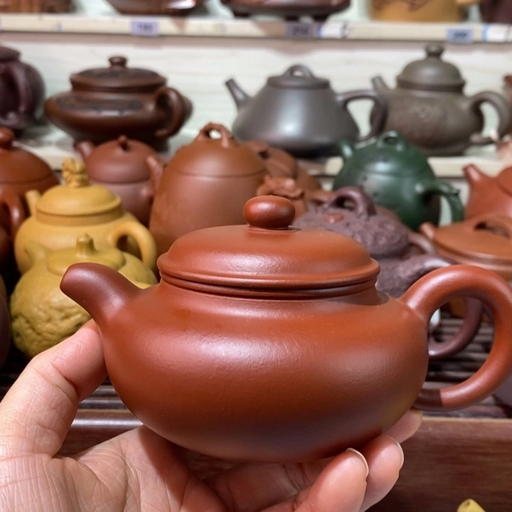 茶壶紫砂微瑕处理一把