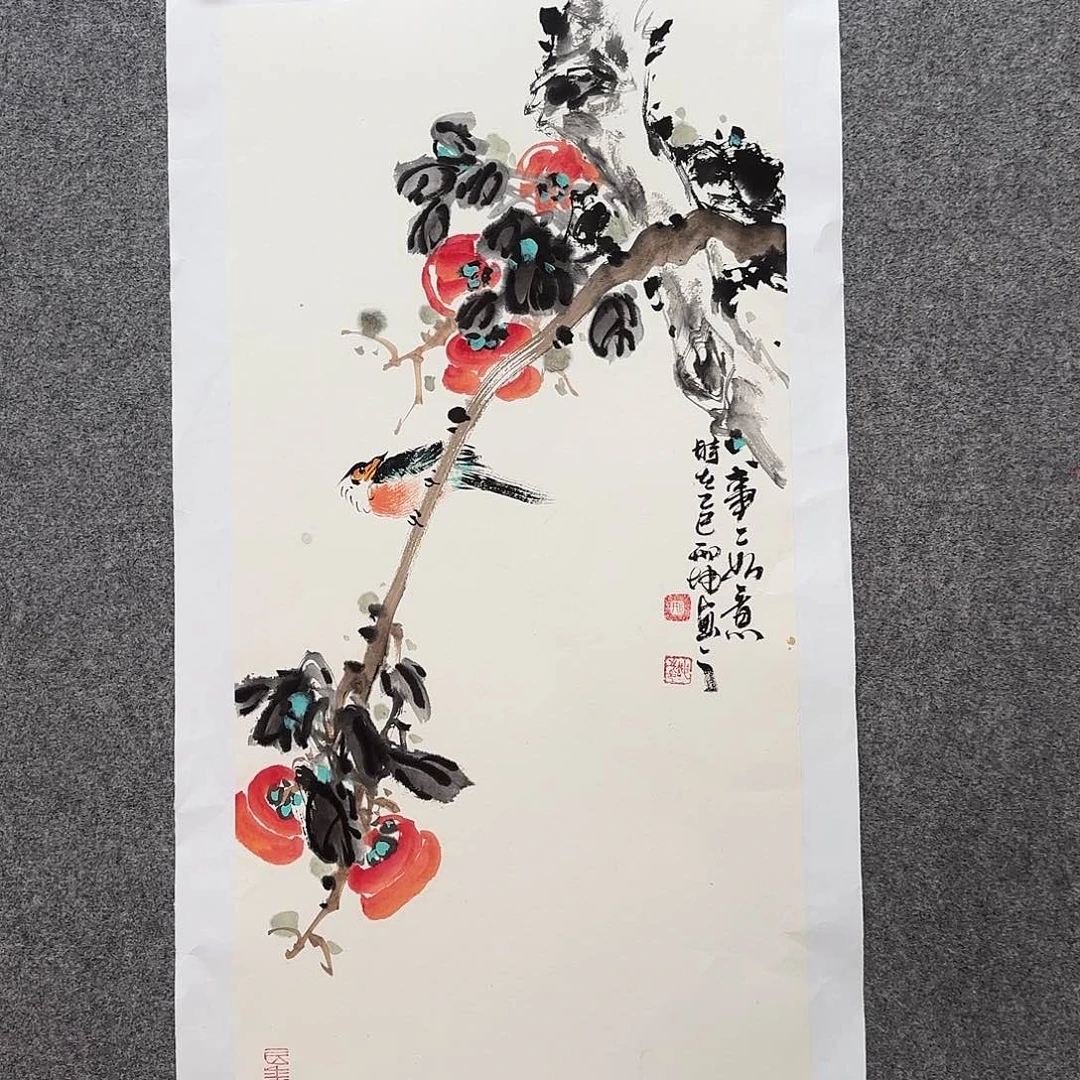 国画zz邢坤老师手绘作品