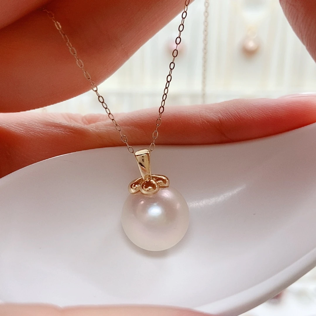 淡水珍珠吊坠(赠链)合金