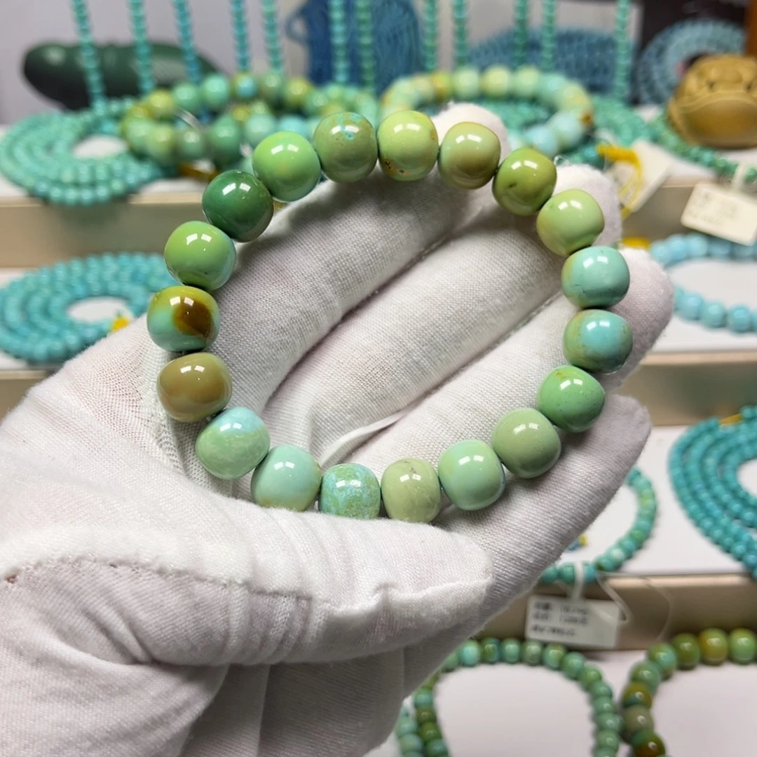 绿松石未镶嵌手链