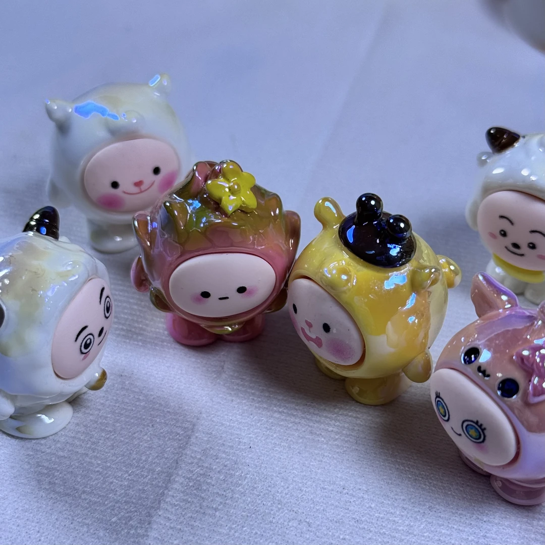 【实色蛋仔派对】直播间拆 桌上小摆件