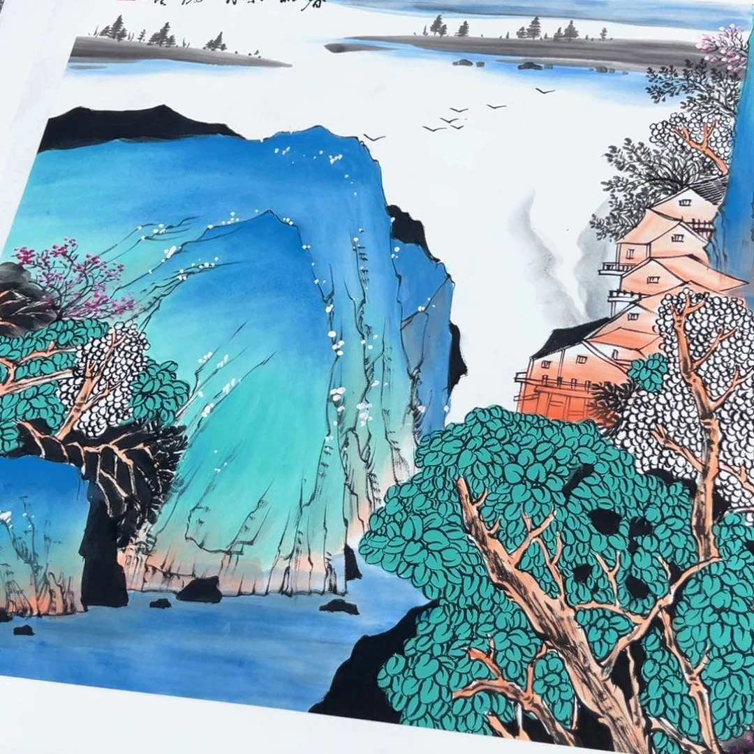 国画国画作品展示会