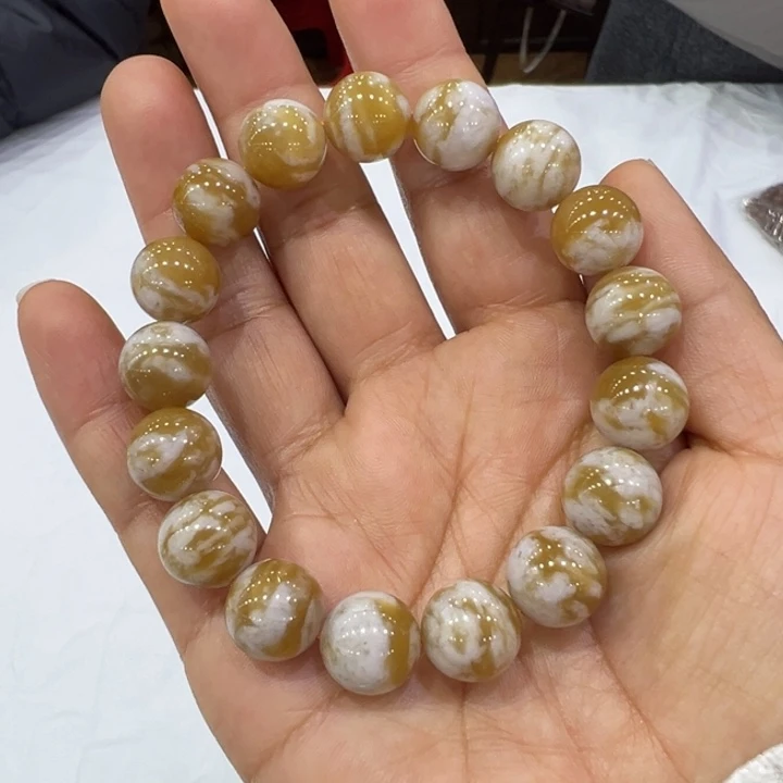 和田玉（糖玉）未镶嵌手链