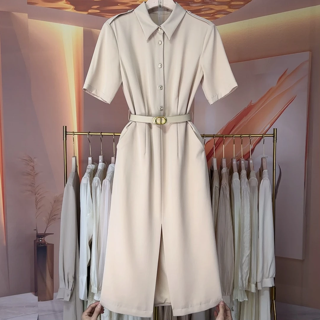 【RG229】2025年新款气质百搭减龄显瘦新款女装连衣裙