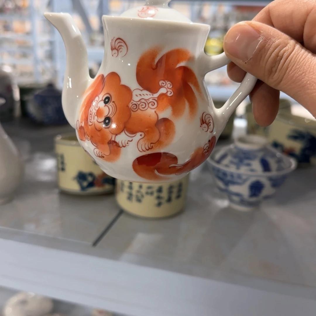 瓷片摆件手绘瓷器全部处理了吧