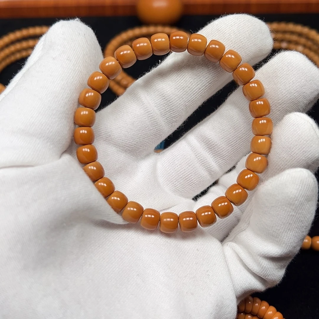 橄榄核手串/手链橄榄核尖极限弧单圈7.6