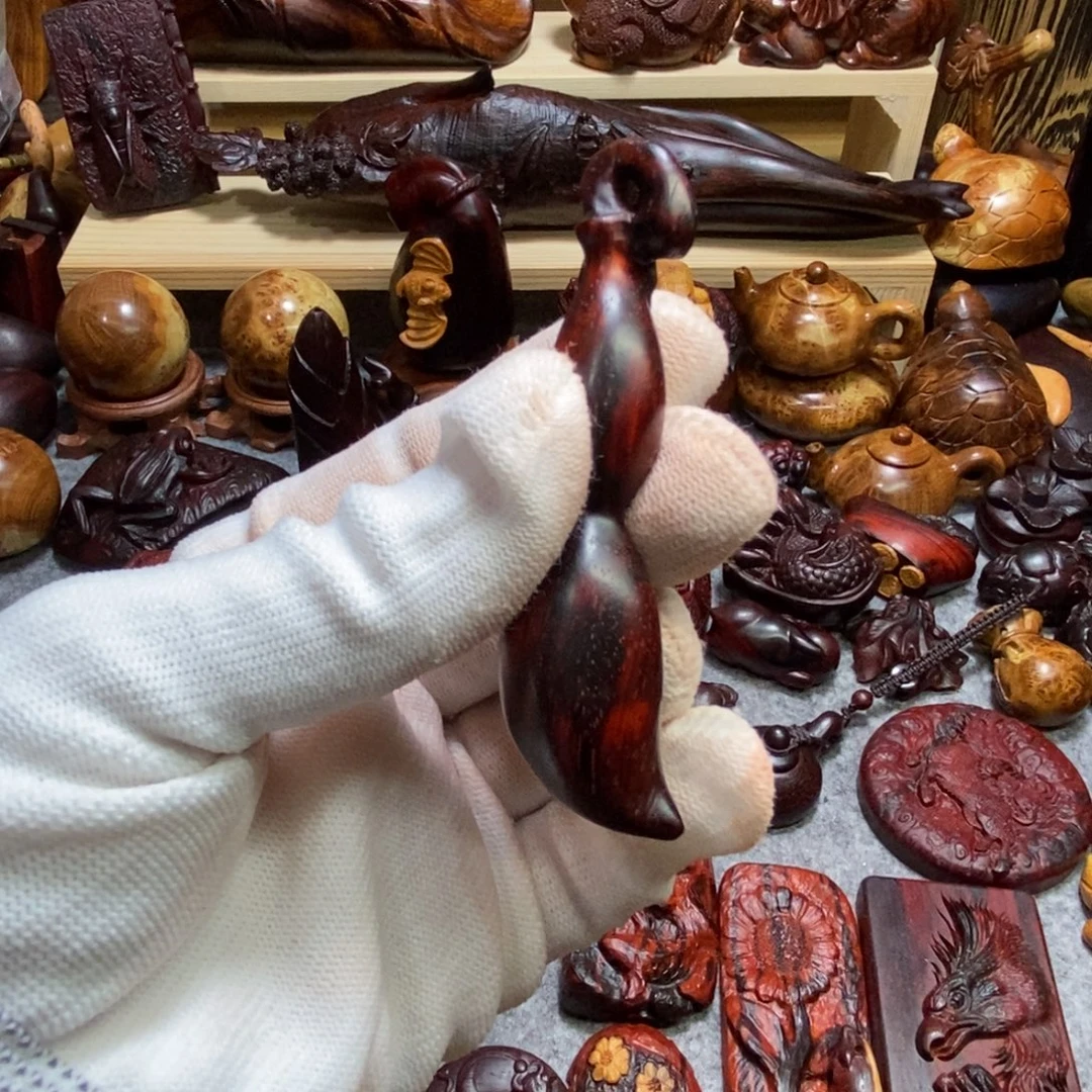 执***着手串/手链小叶紫檀印度小叶紫檀蚂蚁葫芦