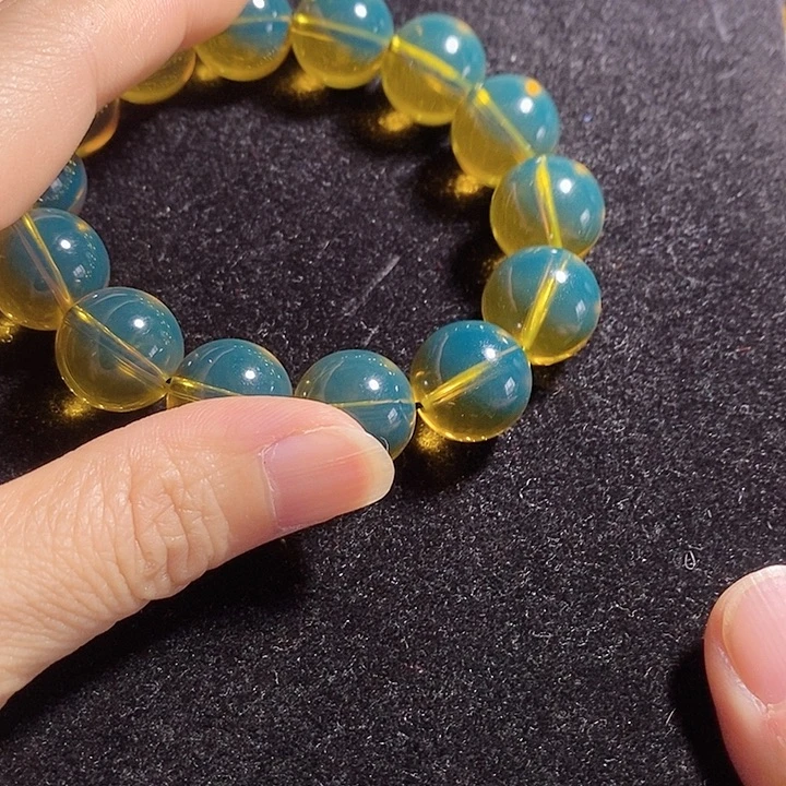 金蓝珀，卡15➕手串