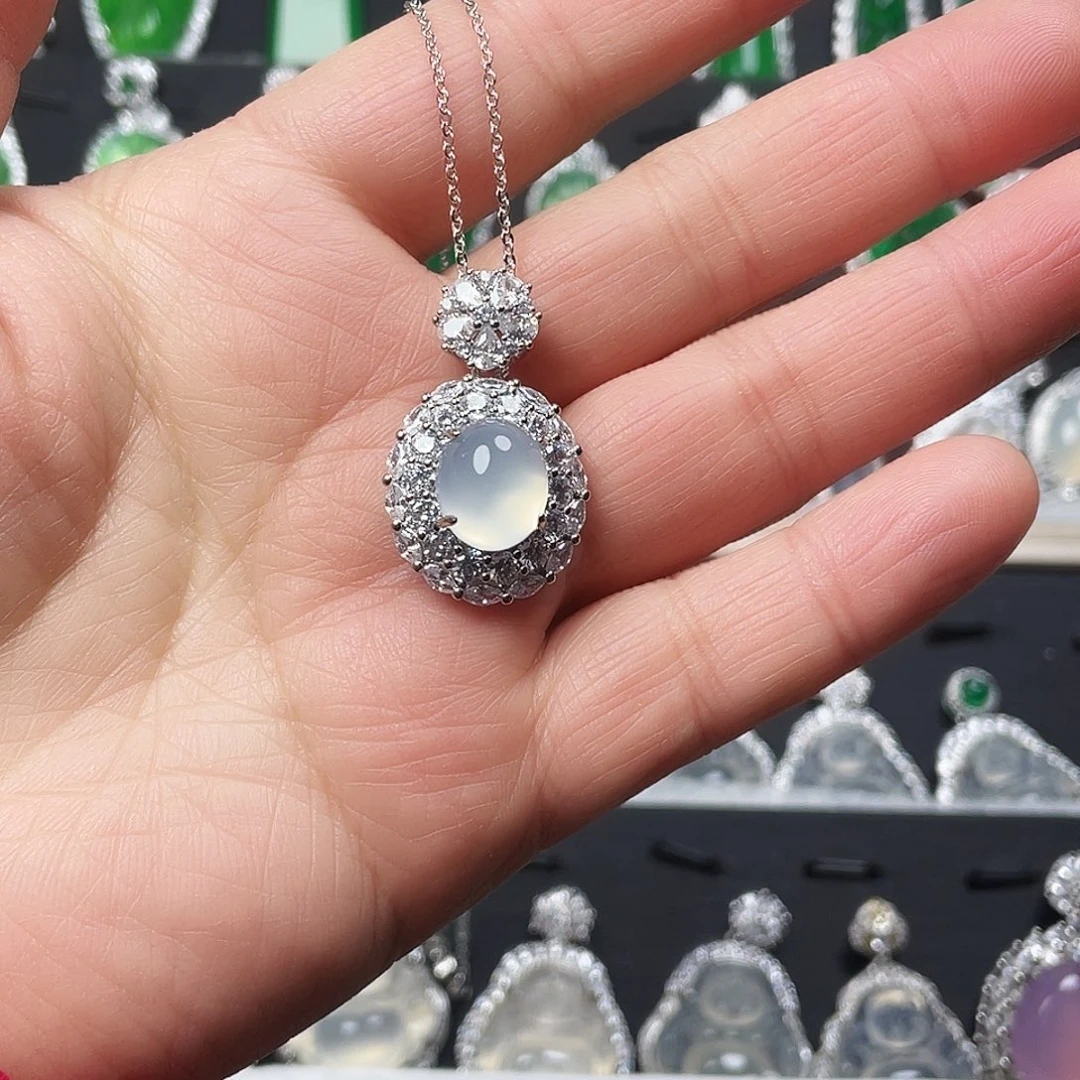 玛瑙/玉髓颈饰合金