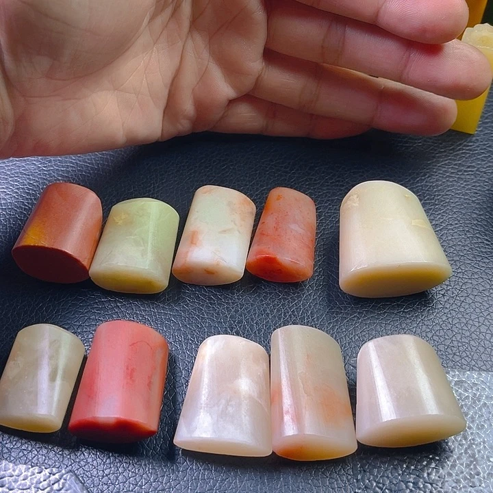 老挝石10方玻璃地随形章！