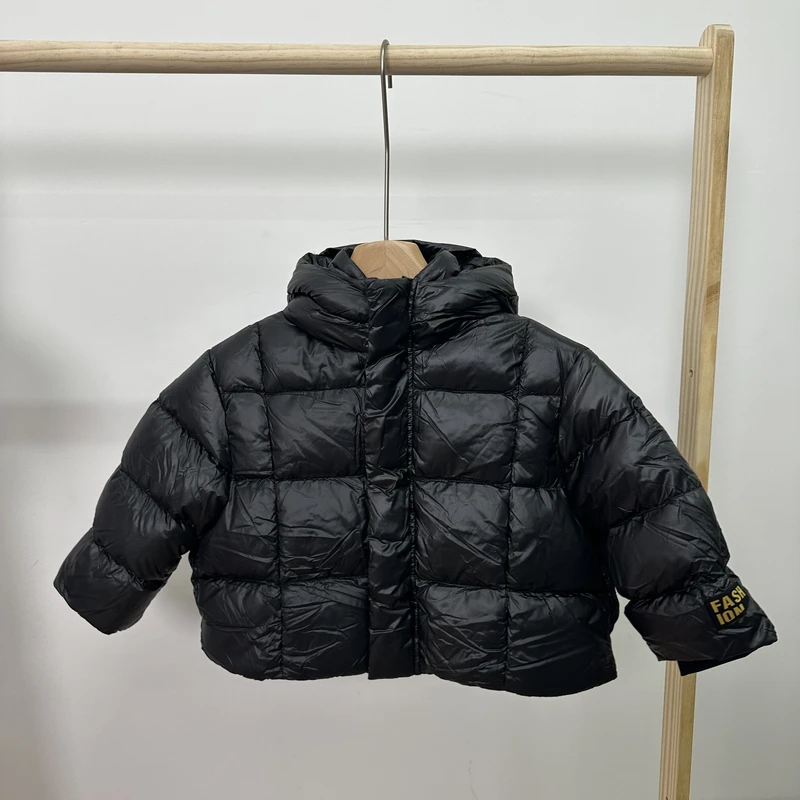 【Golden cherry】儿童厚款黑金羽绒服566023