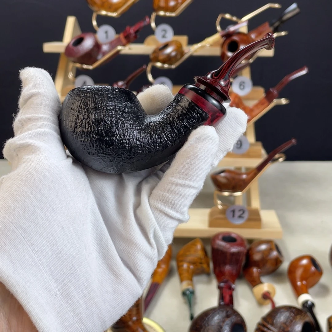 @***聲石楠木手工斗苹果空腔